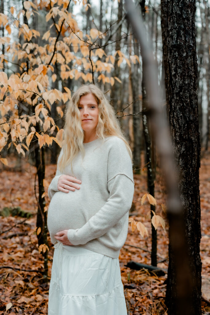 Stone Mountain maternity photo